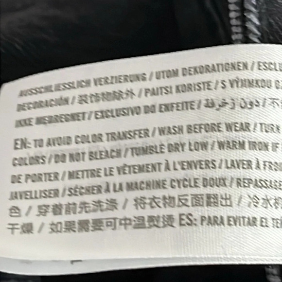 Abercrombie & Fitch Curve Love Skinny High Rise Jeans in Black - NWOT - 26/2s - Picture 9 of 10